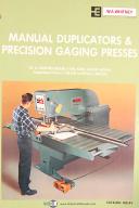 Whitney-Whitney 635A Duplicator Presses Operators and Maintenance Manual Year (1986)-635A-04